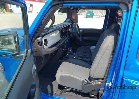 2025 Jeep Wrangler 4-Door Sport Rhd 4X4 из США, поврежденный, VIN 1C4PJXKN2SW503123